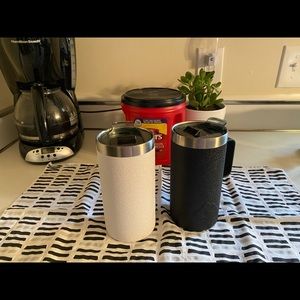 Set of Ozark Trail travel tumblers